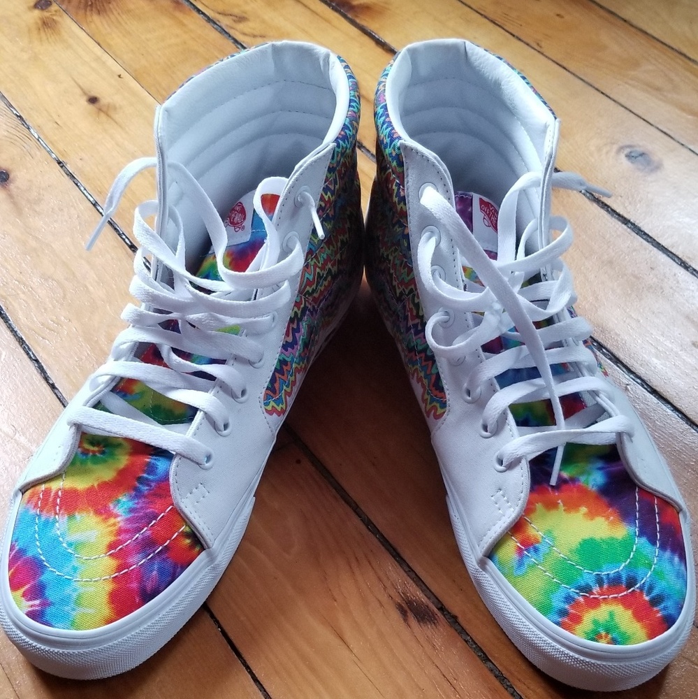 Vans Custom High Top Sneakers